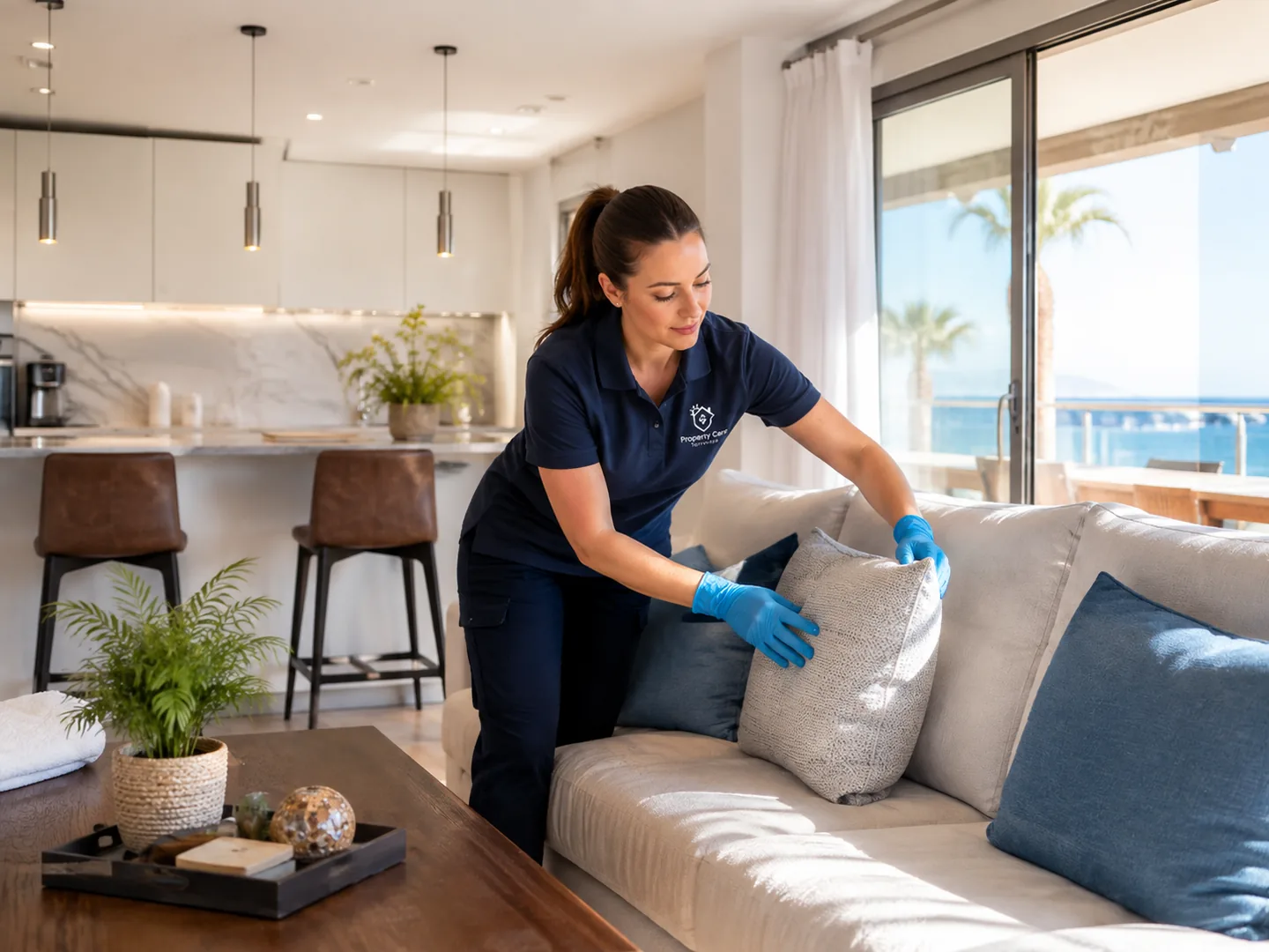 Professional cleaning in a Costa Blanca apartment